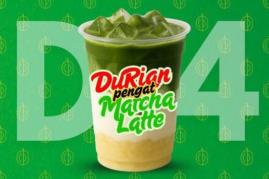 Durian Matcha Latte