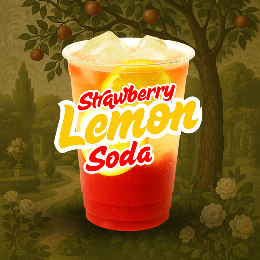 Strawberry Lemon soda
